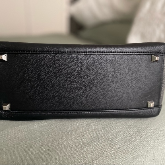 MCM logo bag. Grey logo on sides. Detachable long strap included. Gently worn. - Picture 3 of 9